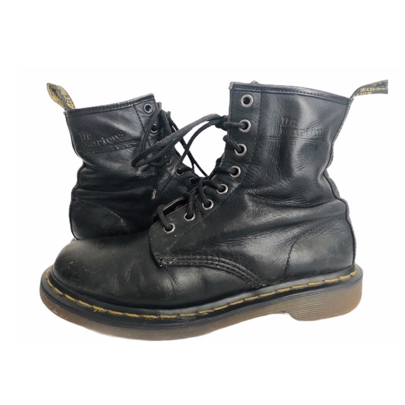Dr. Martens Shoes - Vtg Dr.Martens 8 Eye Soft Leather Combat Boots 8